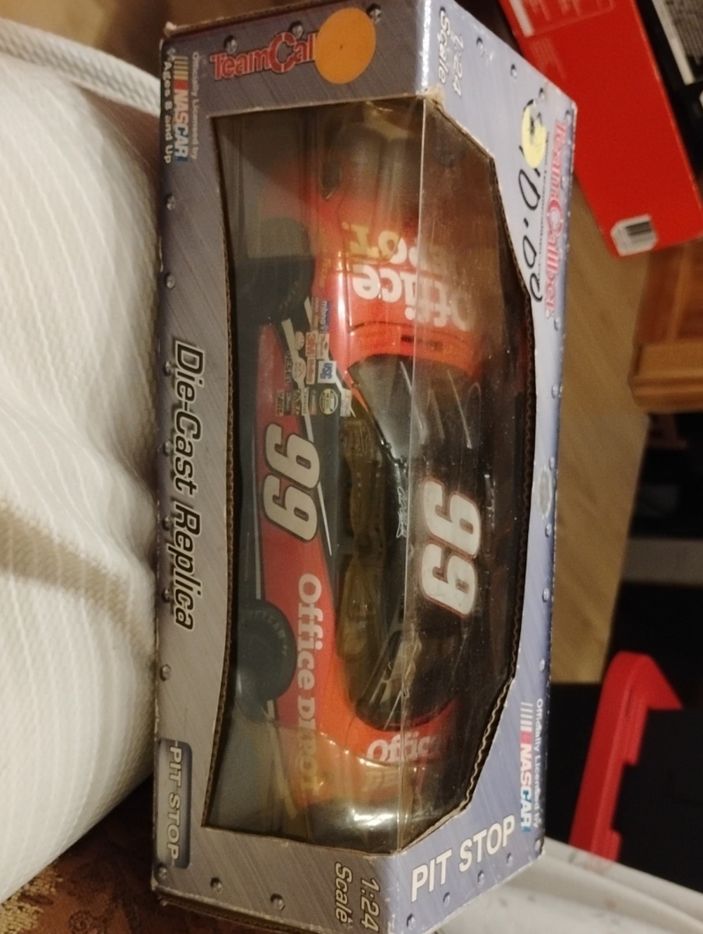 (R-2) Nascar 99 Red & Black Die-Cast Replica Race Car
